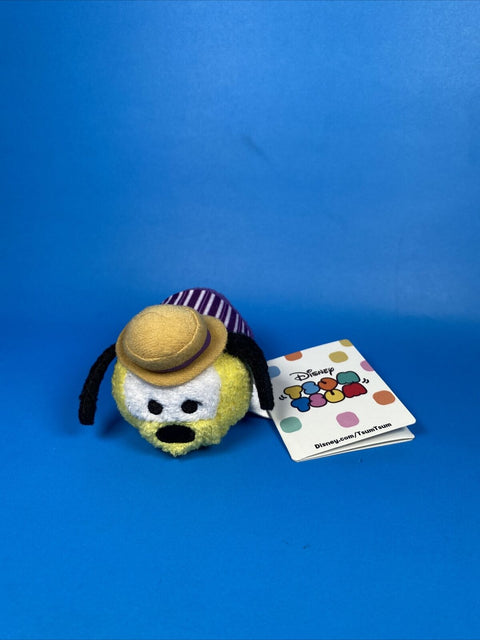 NEW! Disney Tsum Tsum 3.5” Mini Plush - Main Street USA Pluto - Exclusive