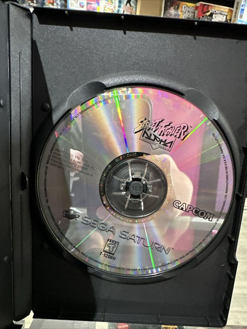 Street Fighter Alpha: Warriors' Dreams (Sega Saturn, 1996) Disc Only Tested!