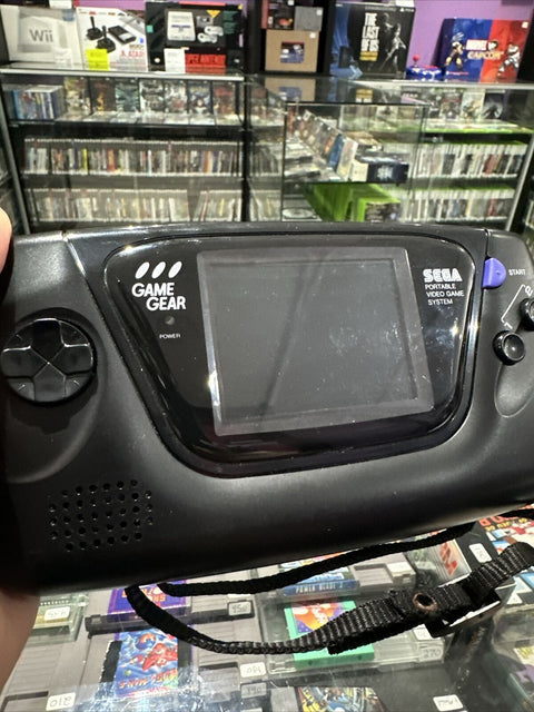 SEGA Game Gear Handheld System - Black - CIB Complete In Box - Tested!