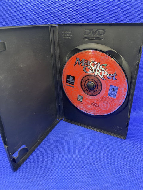 Magic Carpet (Sony PlayStation 1, 1996) PS1 Disc Only - Tested *READ*