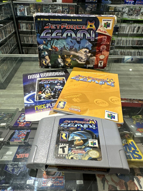 Jet Force Gemini (Nintendo 64, 1999) N64 CIB Complete Tested!
