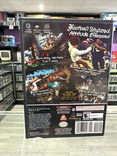 NFL Street (Nintendo GameCube, 2004) CIB Complete Tested!