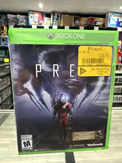 Prey - Microsoft Xbox One - XB1 CIB Complete Tested!