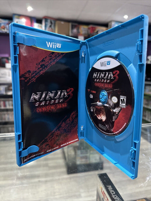 Ninja Gaiden 3: Razor's Edge (Nintendo Wii U, 2012) CIB Complete Tested!
