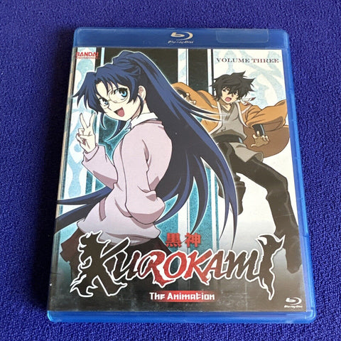 Kurokami: The Animation, Vol. 3 (Blu-ray Disc, 2010) Anime Tested!