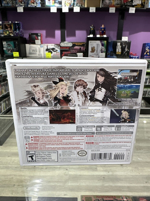 Bravely Default (Nintendo 3DS, 2014) CIB Complete Tested!