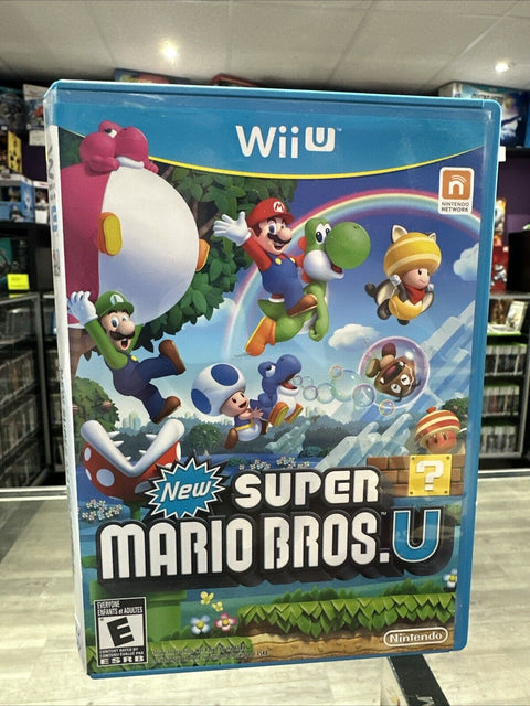 New Super Mario Bros. U (Nintendo Wii U, 2012) Tested!