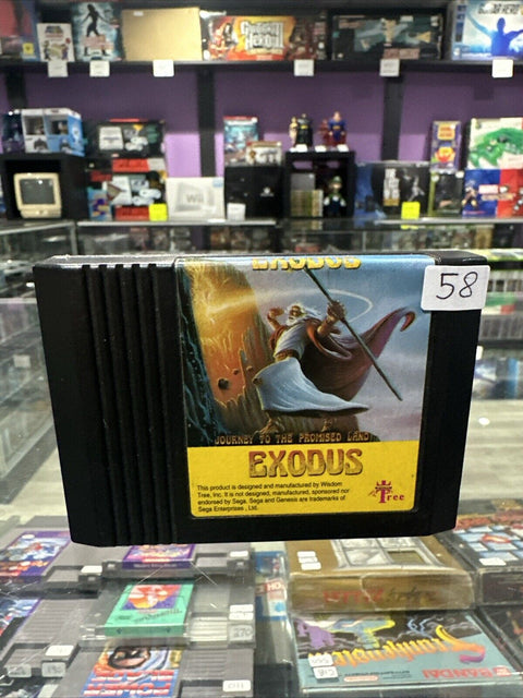 Exodus: Journey to the Promised Land (Sega Genesis, 1993) Tested!