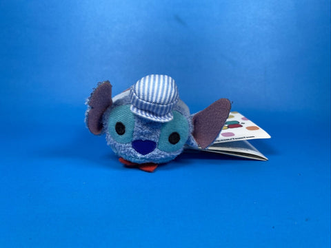 NEW! Disney Tsum Tsum 3.5” Mini Plush - Lilo & Stitch - Striped Train Conductor