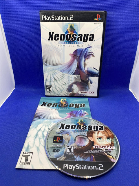 Xenosaga: Episode I - Black Label (Sony PlayStation 2, PS2) Complete Tested!