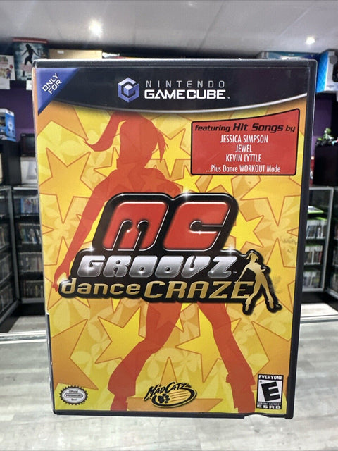 MC Groovz Dance Craze (Nintendo GameCube, 2004) CIB Complete Tested