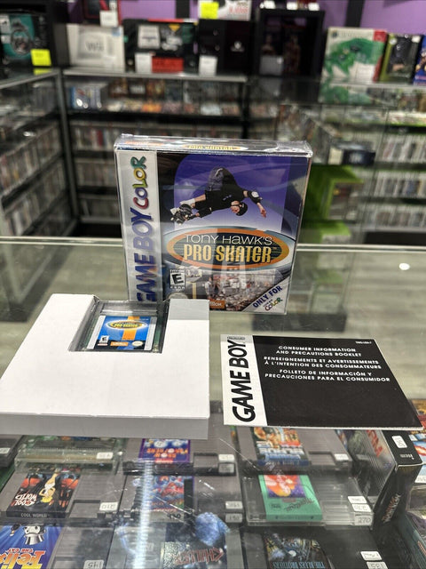 Tony Hawk's Pro Skater (Nintendo Game Boy Color, 2000) GBC No Manual - Tested!