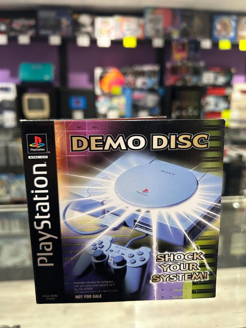 Playstation : Shock Your System - Demo Disc - Sony Playstation 1 - PS1 - CIB
