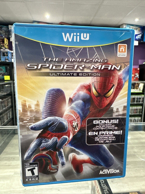 The Amazing Spider-Man: Ultimate Edition (Nintendo Wii U, 2013) Complete Tested