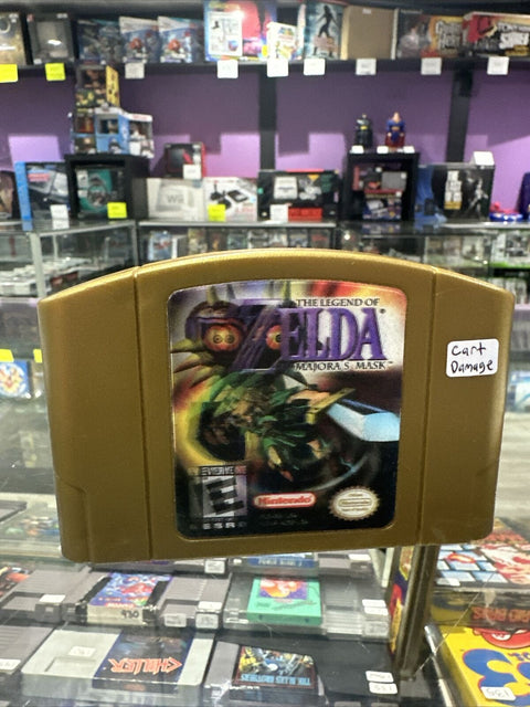 The Legend of Zelda: Majora's Mask Collector's (Nintendo 64) N64 Holo w/ Damage