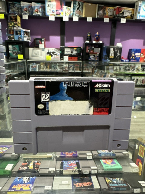 Rise of the Robots (Super Nintendo, 1994) SNES Authentic Tested!