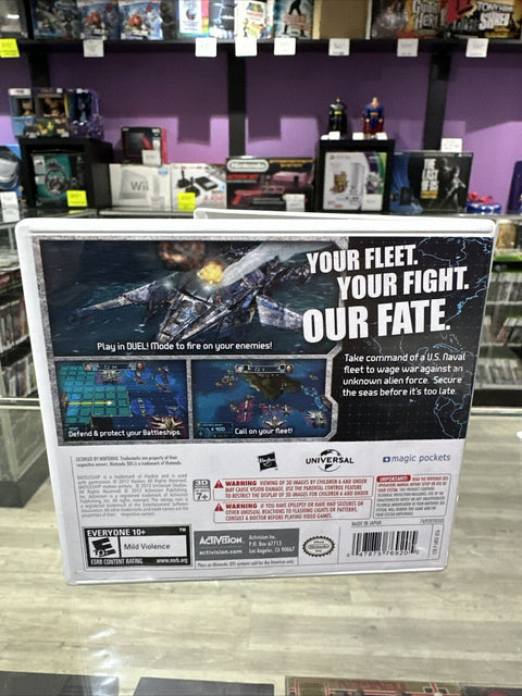 Battleship (Nintendo 3DS, 2012) CIB Complete Tested!