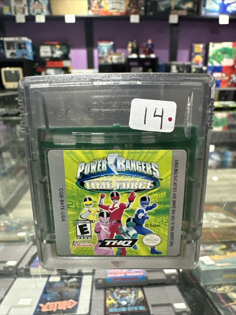 Power Rangers: Time Force  (Nintendo Game Boy Color, 2001) GBC Tested!