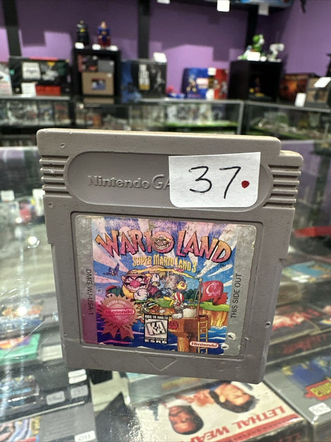 Super Mario Land 3 Wario Land (Nintendo Game Boy GB, 1994) Tested!