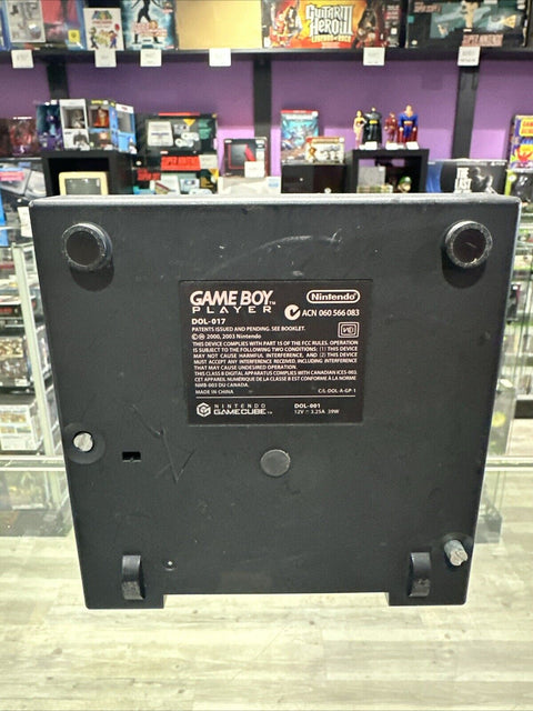 Nintendo Game Boy Player Adaptor + Start-Up Disc - GameCube Black - Tested!