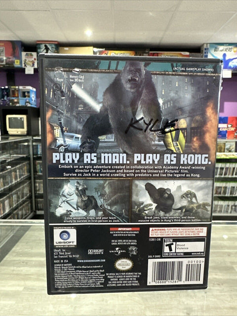 King Kong: The Official Game of the Movie (Nintendo GameCube) CIB Complete