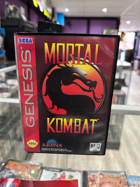 Mortal Kombat Sega Genesis - Complete Tested