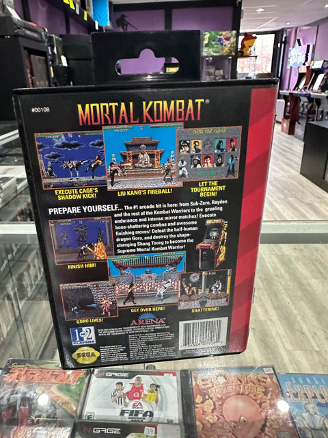 Mortal Kombat Sega Genesis - Complete Tested
