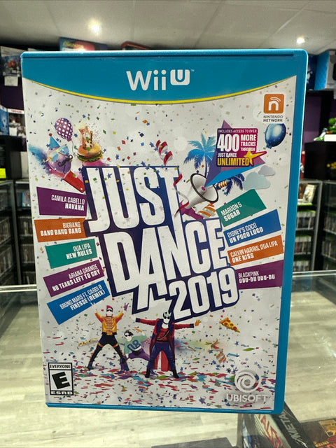 Just Dance 2019 Standard Edition Nintendo Wii U Complete Tested!