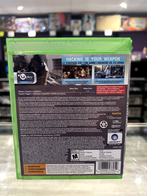 Watch Dogs (Microsoft Xbox One, 2014) XB1 Tested!