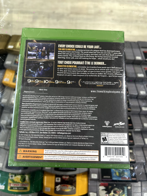 NEW! The Walking Dead: Season Two (Microsoft Xbox One, 2014) XB1 Sealed