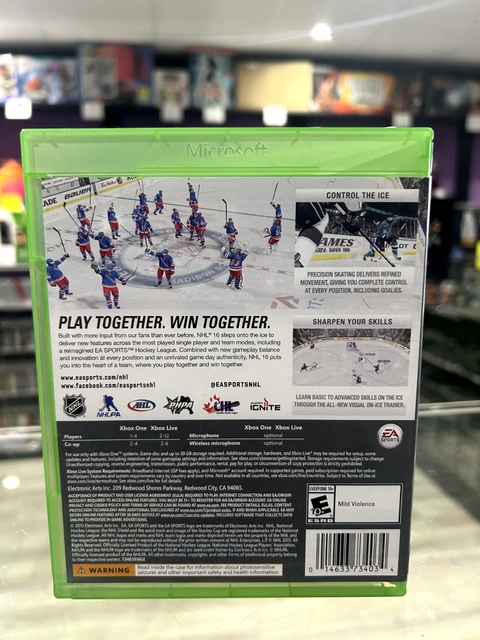 NHL 16 (Microsoft Xbox One, 2015) XB1 Tested!