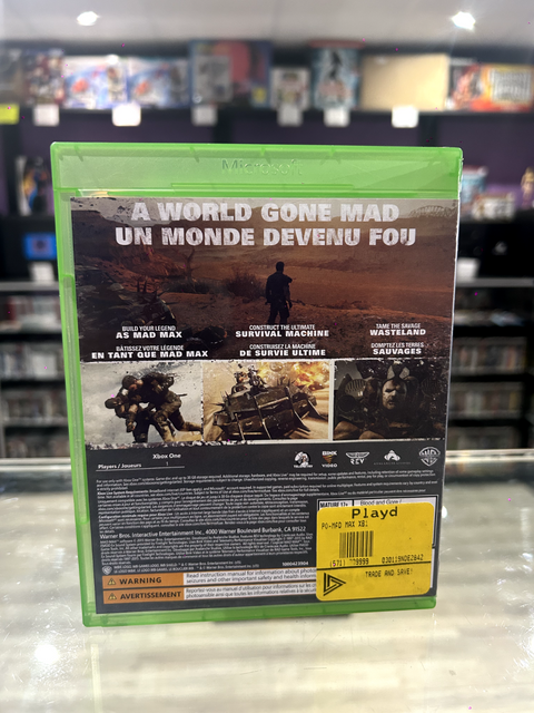 Mad Max (Xbox One, 2015) XB1 Tested!